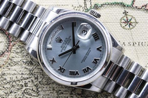 rolex platinum day date